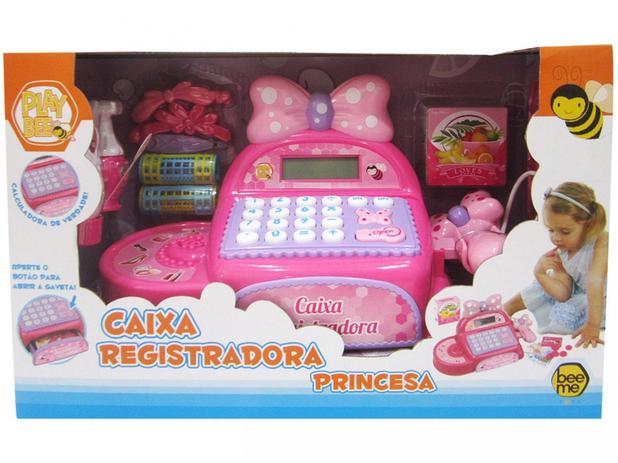 Caixa registradora princesa - bee me toys 2707 - Beeme toys Menor preço em Caixa registradora princesa - bee me toys 2707 - Beeme toys