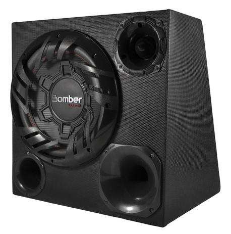Caixa Selada Trio Bomber Carbon 12 Pol 175W RMS 4+4 OHMS é boa?