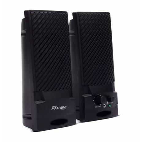 Caixa som 1w rms usb preto 6011459 / un / maxprint Menor preço em Caixa som 1w rms usb preto 6011459 / un / maxprint