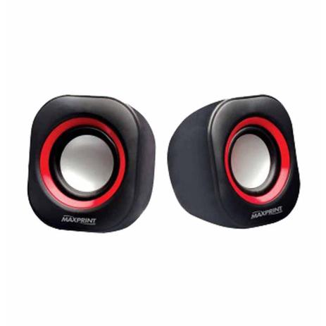 Caixa som 4w rms usb pr/vermelha 608126 / un / maxprint é ruim? Caixa som 4w rms usb pr/vermelha 608126 / un / maxprint é boa?