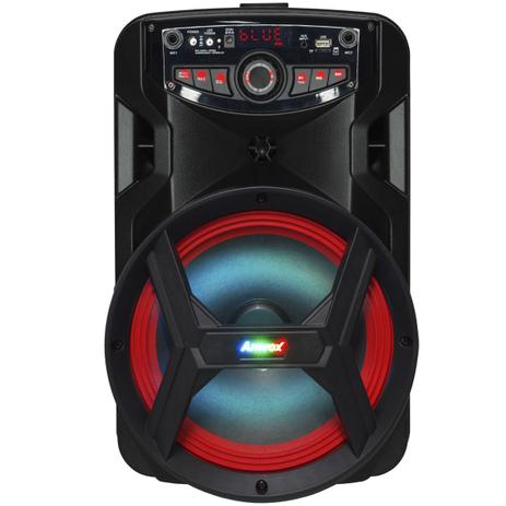 Caixa Som Amplificada Portátil Bluetooth 180W Rms Mp3 Fm Usb Aux Led Bateria Tws Amvox ACA 185 NEW X é boa?