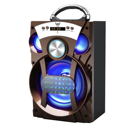 Caixa Som Amplificada Portátil Bluetooth Mp3 Usb Sd Fm 15w - Altomex Menor preço em Caixa Som Amplificada Portátil Bluetooth Mp3 Usb Sd Fm 15w - Altomex