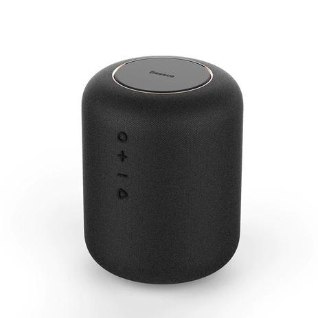 Caixa Som Baseus Encok Portátil + Carregador Celular Indução Menor preço em Caixa Som Baseus Encok Portátil + Carregador Celular Indução