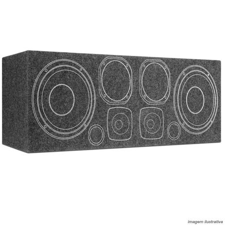 Caixa Som Dutada 50L 2 Alto Falantes 10” 2 Drivers Tweeters Grafite - R-acoustic Menor preço em Caixa Som Dutada 50L 2 Alto Falantes 10” 2 Drivers Tweeters Grafite - R-acoustic