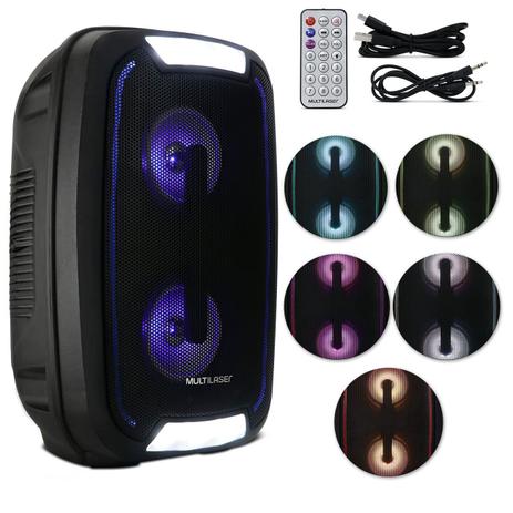 Caixa Som Portátil Mini Torre Multilaser SP336 Bluetooth Usb Auxiliar Micro Sd Encaixe Para Tripé Menor preço em Caixa Som Portátil Mini Torre Multilaser SP336 Bluetooth Usb Auxiliar Micro Sd Encaixe Para Tripé