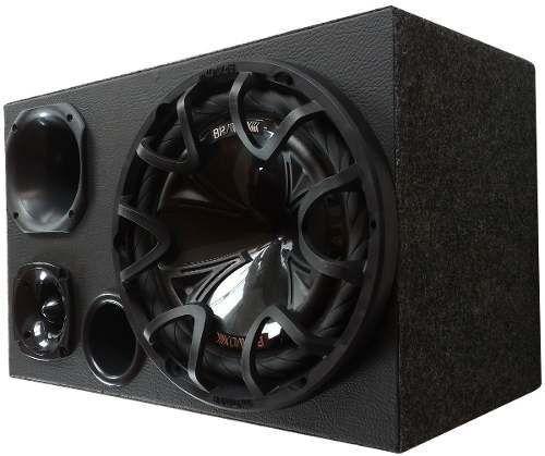 Caixa Som Trio Sub P12Xs4 Bravox 12 + Driver + Tweeter Menor preço em Caixa Som Trio Sub P12Xs4 Bravox 12 + Driver + Tweeter