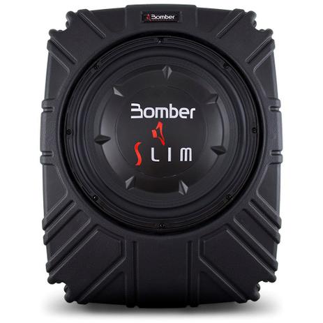 Caixa Sub Passiva Bomber Slim 10” - 200W RMS - 4 ohms Menor preço em Caixa Sub Passiva Bomber Slim 10” - 200W RMS - 4 ohms