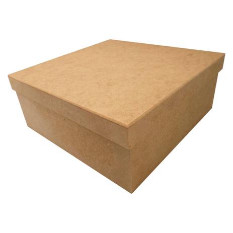 Caixa Tampa de Sapato em MDF 30x30x10cm Lisa - Palácio da Arte é ruim? Caixa Tampa de Sapato em MDF 30x30x10cm Lisa - Palácio da Arte é boa?