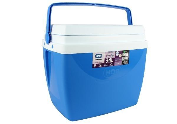 Caixa Térmica 34 Litros Azul Com Alça Mor - Glacial mor é boa?