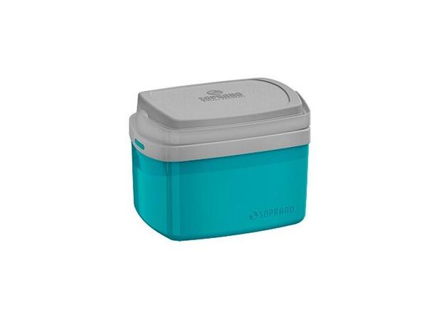Caixa Térmica 5 L Azul Tropical Soprano - TEK 003 Menor preço em Caixa Térmica 5 L Azul Tropical Soprano - TEK 003