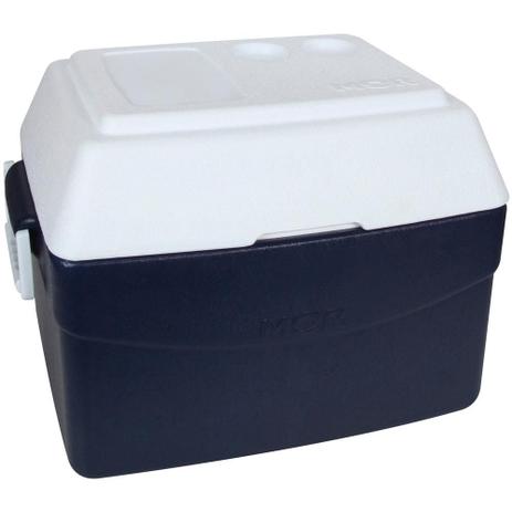 Caixa Térmica 55L Glacial Azul Mor Menor preço em Caixa Térmica 55L Glacial Azul Mor
