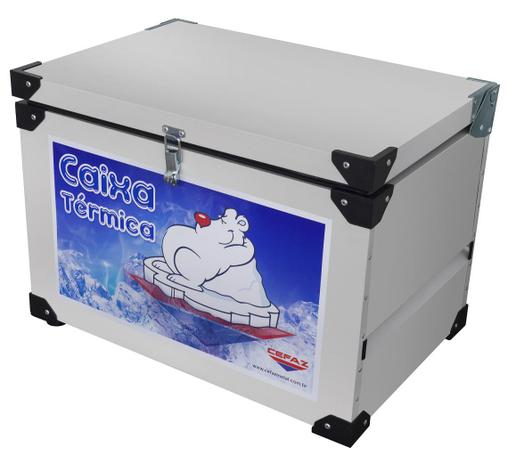 Caixa Térmica 68 Litros interno em Inox CTI-75 Cefaz Menor preço em Caixa Térmica 68 Litros interno em Inox CTI-75 Cefaz