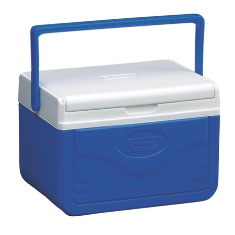 Caixa Térmica Coleman 5Q 4.7 Litros Azul Com Alça Menor preço em Caixa Térmica Coleman 5Q 4.7 Litros Azul Com Alça