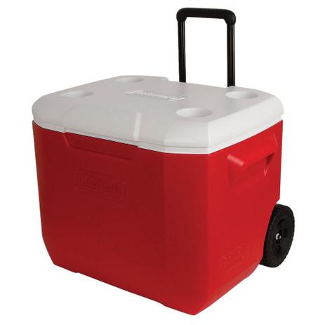 Caixa Térmica com Roda 60 QT Vermelho 56,7 Litros - Coleman é boa?