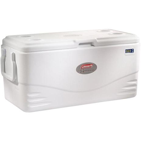 Caixa Térmica com Termômetro Marine Br 100 QT 94,6 Litros - Coleman Menor preço em Caixa Térmica com Termômetro Marine Br 100 QT 94,6 Litros - Coleman