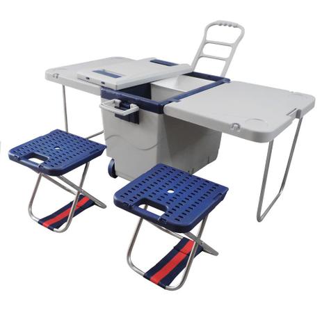 Caixa Térmica Cooler 3 Em 1 Mesa 2 Bancos - Kobest Menor preço em Caixa Térmica Cooler 3 Em 1 Mesa 2 Bancos - Kobest