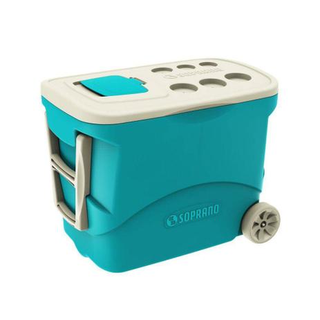 Caixa Térmica Cooler 50 Litros Com Rodas - Soprano é ruim? Caixa Térmica Cooler 50 Litros Com Rodas - Soprano é boa?