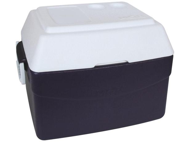 Caixa Térmica Mor 55L Glacial - Azul Menor preço em Caixa Térmica Mor 55L Glacial - Azul