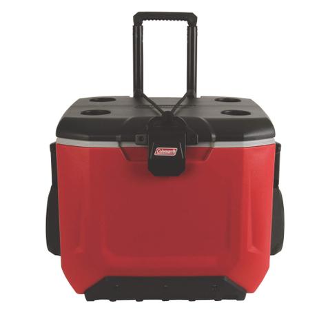 Caixa Termica Com Rodas Que Vira Mesa Caixa Termica Rugged 55qt 51 L Coleman Vermelha Com Rodas E Alca Caixa Termica Magazine Luiza