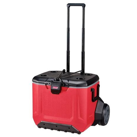 Caixa Térmica Rugged Coleman C Rodas Grandes 52 Litros 55qt Menor preço em Caixa Térmica Rugged Coleman C Rodas Grandes 52 Litros 55qt