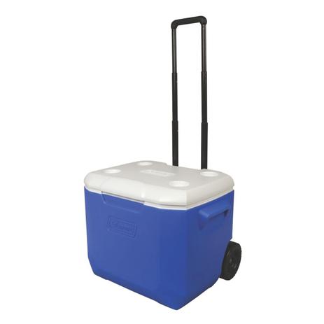 Menor preço em Caixa Térmica Sport Com Rodas 57 L Azul 60qt Coleman