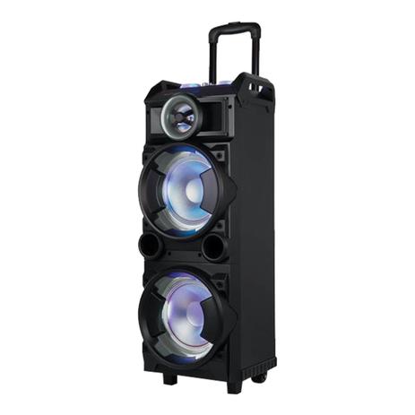 Caixa torre amplificada multiuso usb/sd/fm e bluetooth, acompanha 1 microfonecom fio, com bateria interna 300w sp282 - 60 Menor preço em Caixa torre amplificada multiuso usb/sd/fm e bluetooth, acompanha 1 microfonecom fio, com bateria interna 300w sp282 - 60