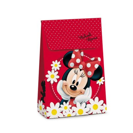 Caixa Trapezio P/Presente Minnie Disney 19X9,5Cm C/10 - Cromus Menor preço em Caixa Trapezio P/Presente Minnie Disney 19X9,5Cm C/10 - Cromus