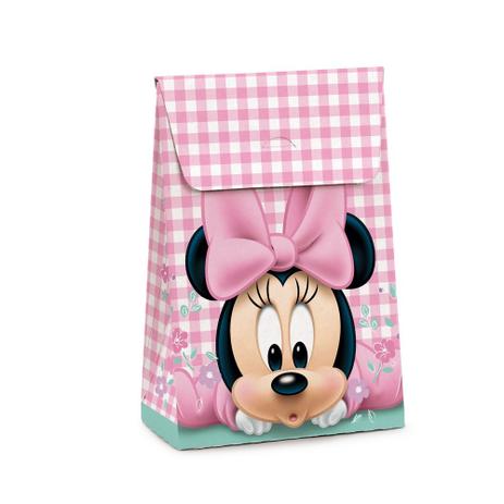 Caixa Trapezio P/Presente Minnie Disney Rosa 23X10 Cm C/10 - Cromus Menor preço em Caixa Trapezio P/Presente Minnie Disney Rosa 23X10 Cm C/10 - Cromus