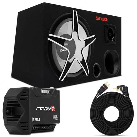 Caixa Trio Som Automotivo Completa 390W RMS Subwoofer 12 Pol + Tweeter + Corneta + Módulo Stetsom - Prime Menor preço em Caixa Trio Som Automotivo Completa 390W RMS Subwoofer 12 Pol + Tweeter + Corneta + Módulo Stetsom - Prime