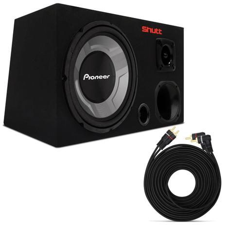 Caixa Trio Som Automotivo Completa 590W RMS Subwoofer Pioneer 12 Polegadas + Tweeter + Corneta - Prime é boa?