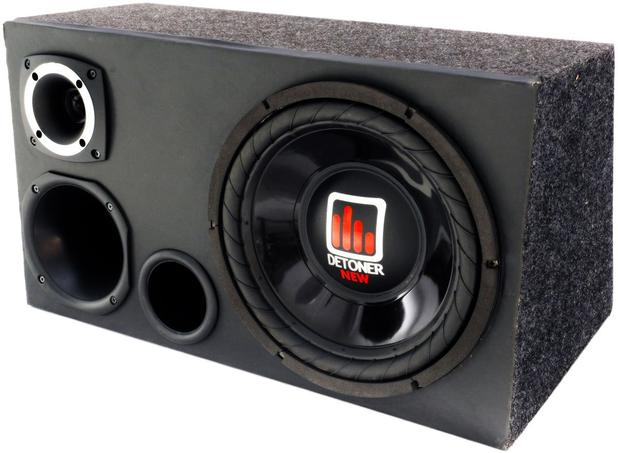 Caixa Trio Som Automotivo Completa Detoner Ideal Pra Colbat Menor preço em Caixa Trio Som Automotivo Completa Detoner Ideal Pra Colbat