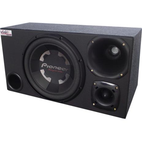 Caixa Trio Sub Pioneer TS-W300 400WRMS 12 Pol + D200 + ST200 - Vinisound Menor preço em Caixa Trio Sub Pioneer TS-W300 400WRMS 12 Pol + D200 + ST200 - Vinisound