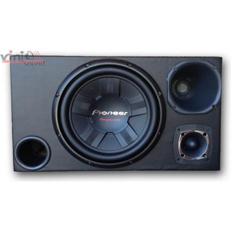 Caixa Trio Sub Pioneer TS-W311 400WRMS 12 Pol + Driver + Tweeter - Vinisound Menor preço em Caixa Trio Sub Pioneer TS-W311 400WRMS 12 Pol + Driver + Tweeter - Vinisound