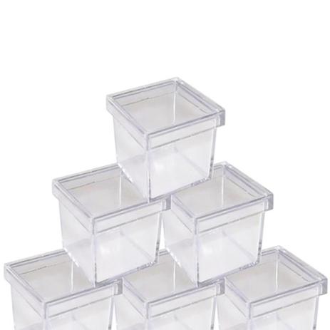 Caixinhas De Acrilico Para Lembrancinhas Atacado Caixinha De Acrilico Atacado 5x5x5 Kit Com 100 Unid Rn Embalagens Sacolinha Surpresa Magazine Luiza