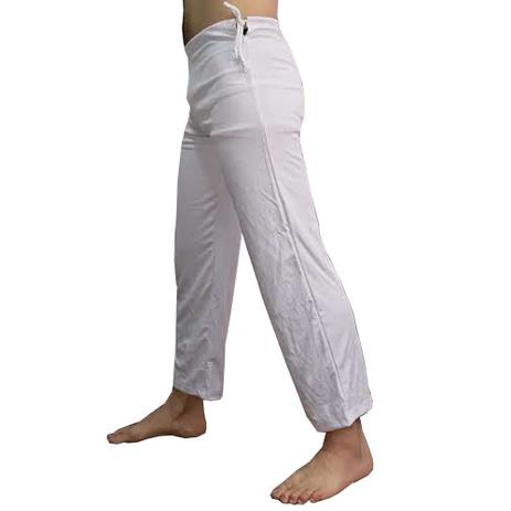 calça branca masculina capoeira