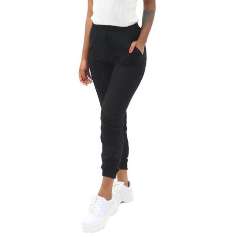 calça jogger feminina alfaiataria
