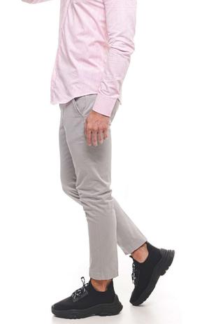 calca masculina cinza