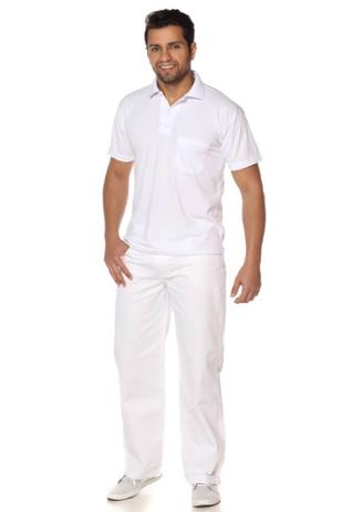 calça masculina branca