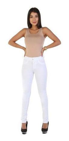 calça branca cintura alta sawary