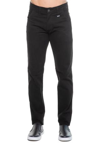 calça preta masculina brim