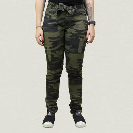 calça militar feminina camuflada