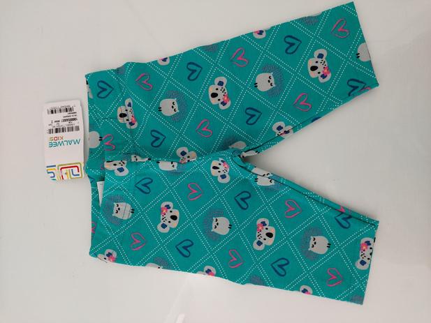 calça corsário infantil