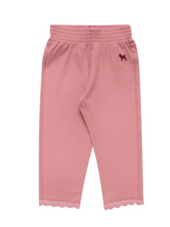 Calça de Ribana com Renda Charpey Menor preço em Calça de Ribana com Renda Charpey