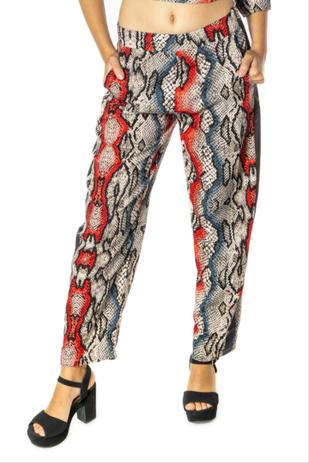 calça de cobra