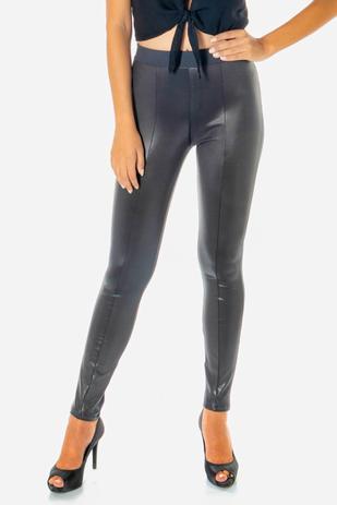 calça legging resinada