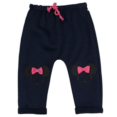 Calça em Moletom - Marinho - Super Minnie - Disney Menor preço em Calça em Moletom - Marinho - Super Minnie - Disney