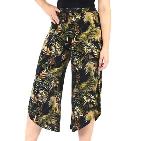 calça pantacourt viscolycra