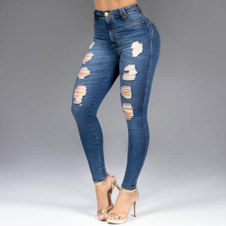Calça feminina pit bull jeans 35719 - Calça Jeans Feminina - Magazine Luiza