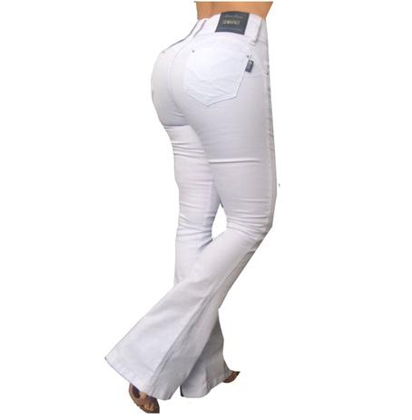 calça feminina de barra larga