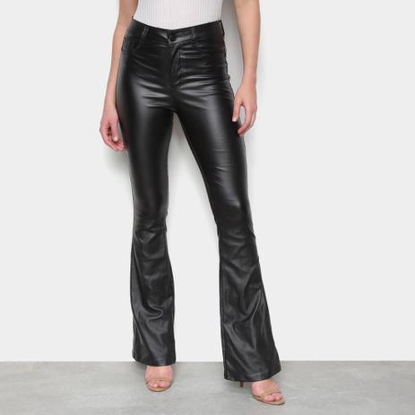 calça flare cintura alta biotipo